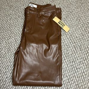 Madden NYC leather pants